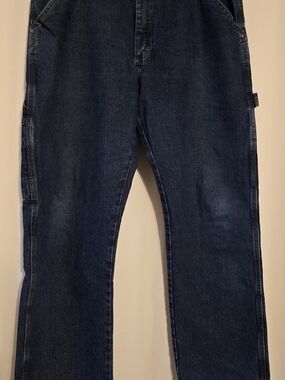 Dickies Men's Dark Blue Relaxed-Fit Jeans
